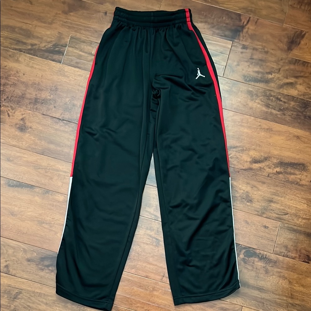 Boys Jordan Black Sweatpants - Youth Large (16/18) EUC